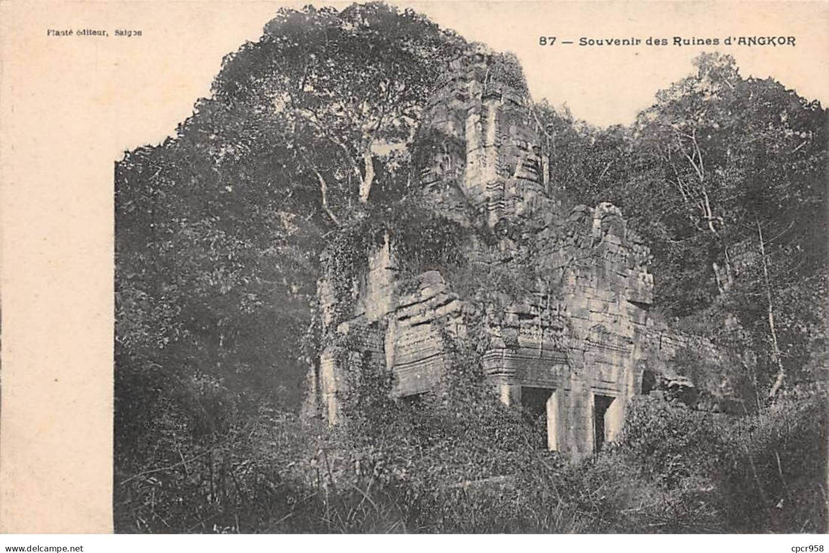 CAMBODGE - ANGKOR - SAN27194 - Souvenir Des Ruines - Cambogia