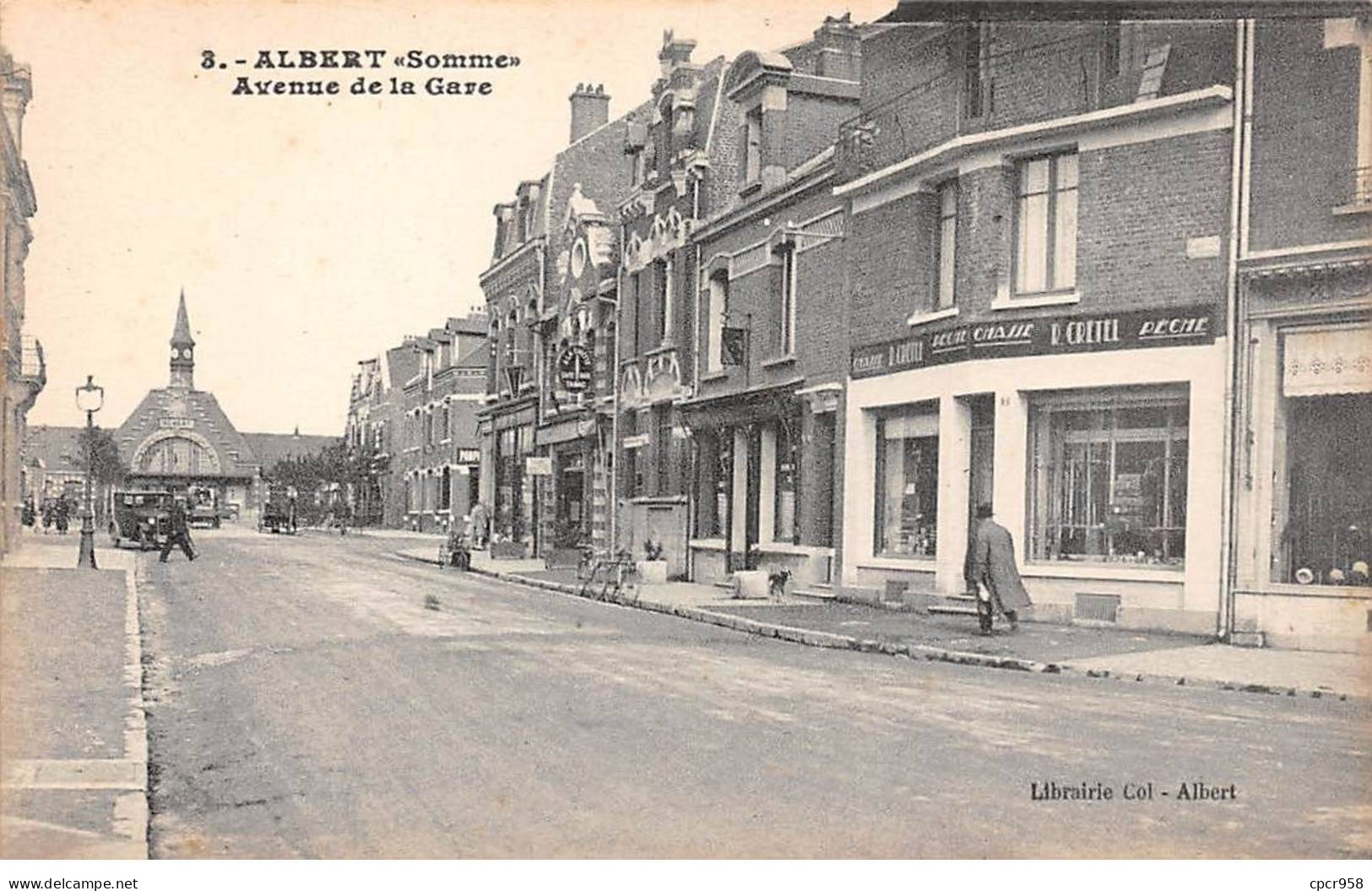 80 - ALBERT - SAN28491 - Avenue De La Gare - Albert