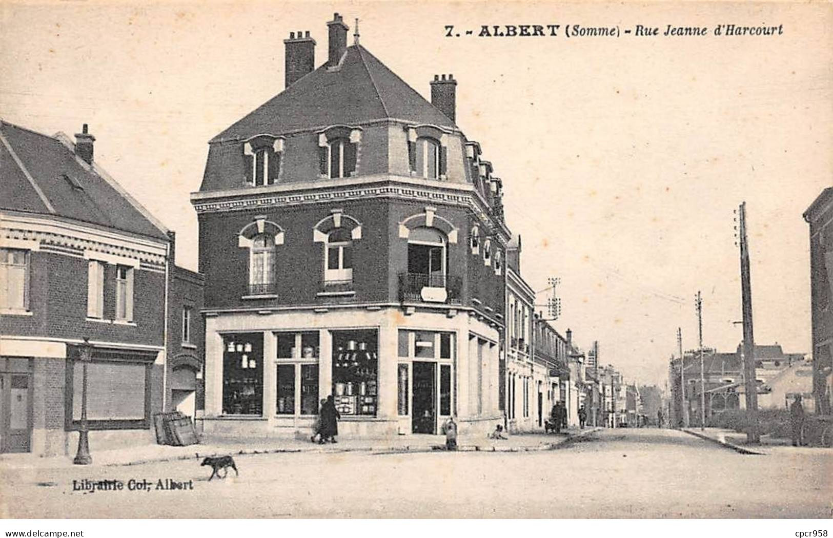 80 - ALBERT - SAN28490 - Rue Jeanne D'Harcourt - Albert