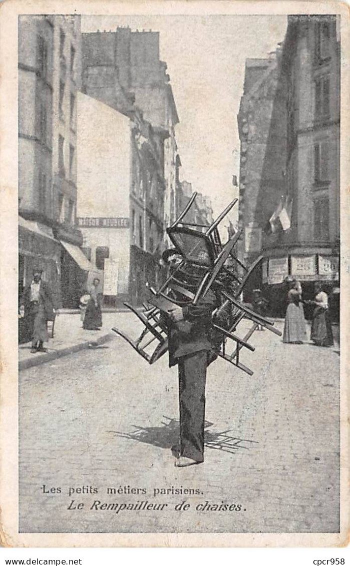 75 - PARIS - SAN25832 - Le Rempailleur De Chaises - Petits Métiers - Ambachten In Parijs