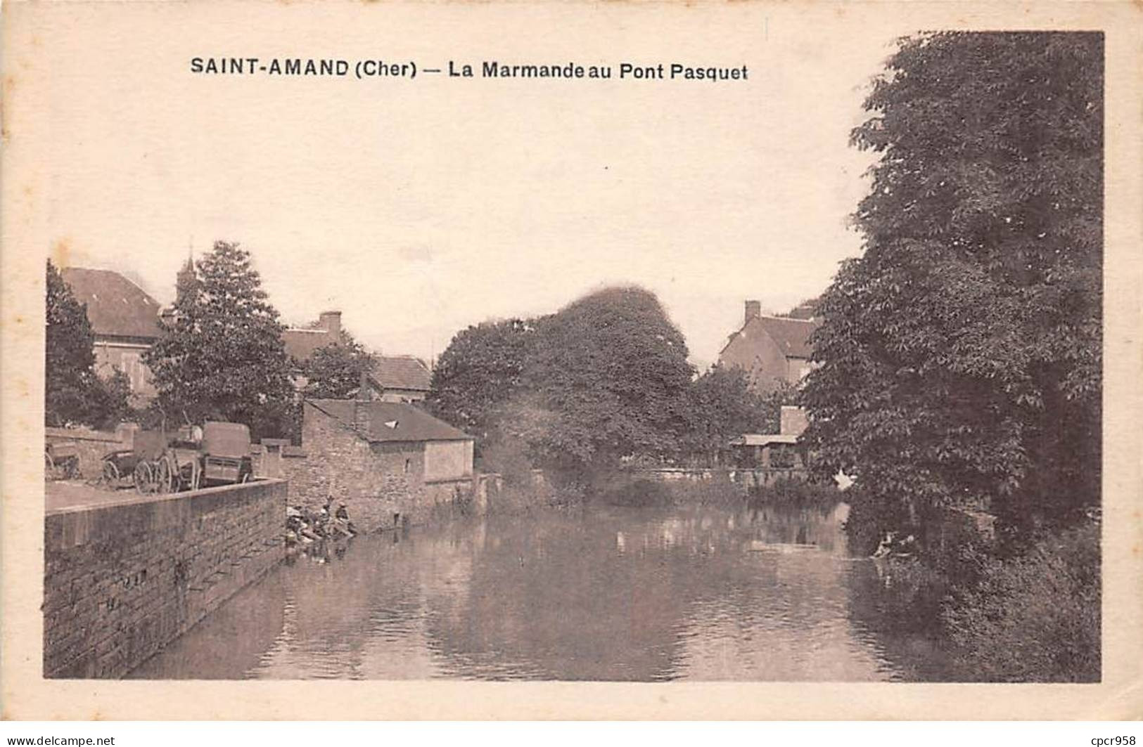 18 - ST AMAND MONTROND - SAN25236 - La Marmande Au Pont Pasquet - Saint-Amand-Montrond