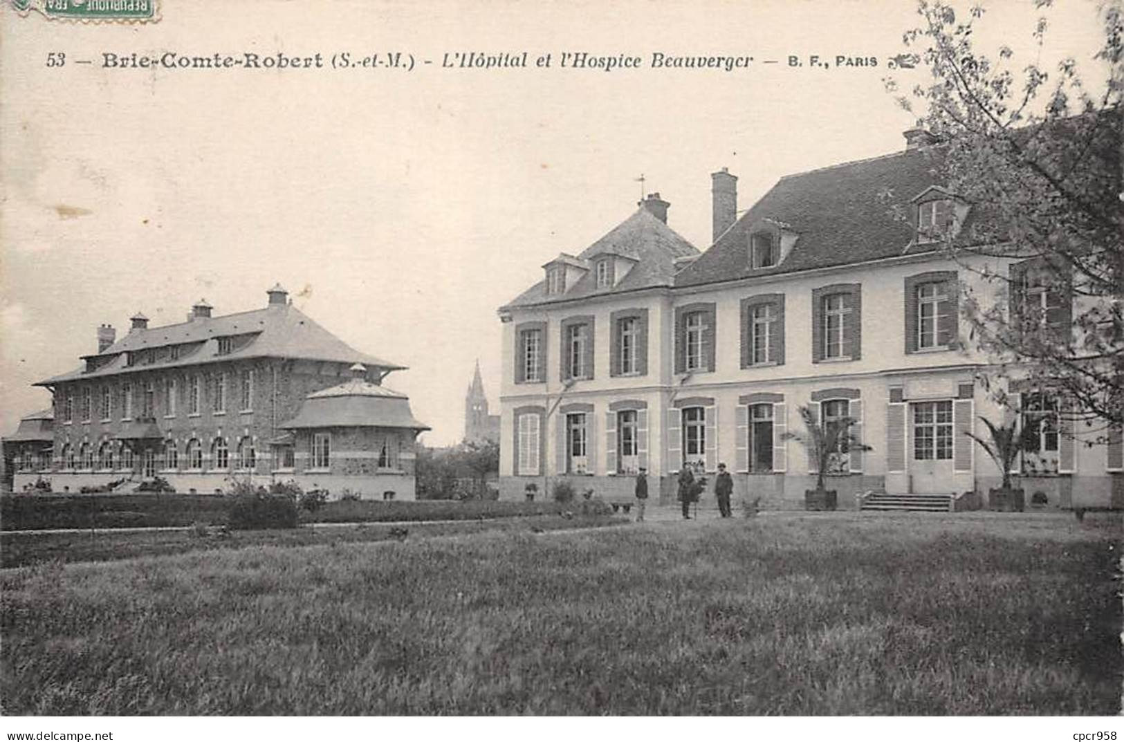 77 - BRIE COMTE ROBERT - SAN40345 - L'hôpital Et L'Hospice Beauverger - Brie Comte Robert