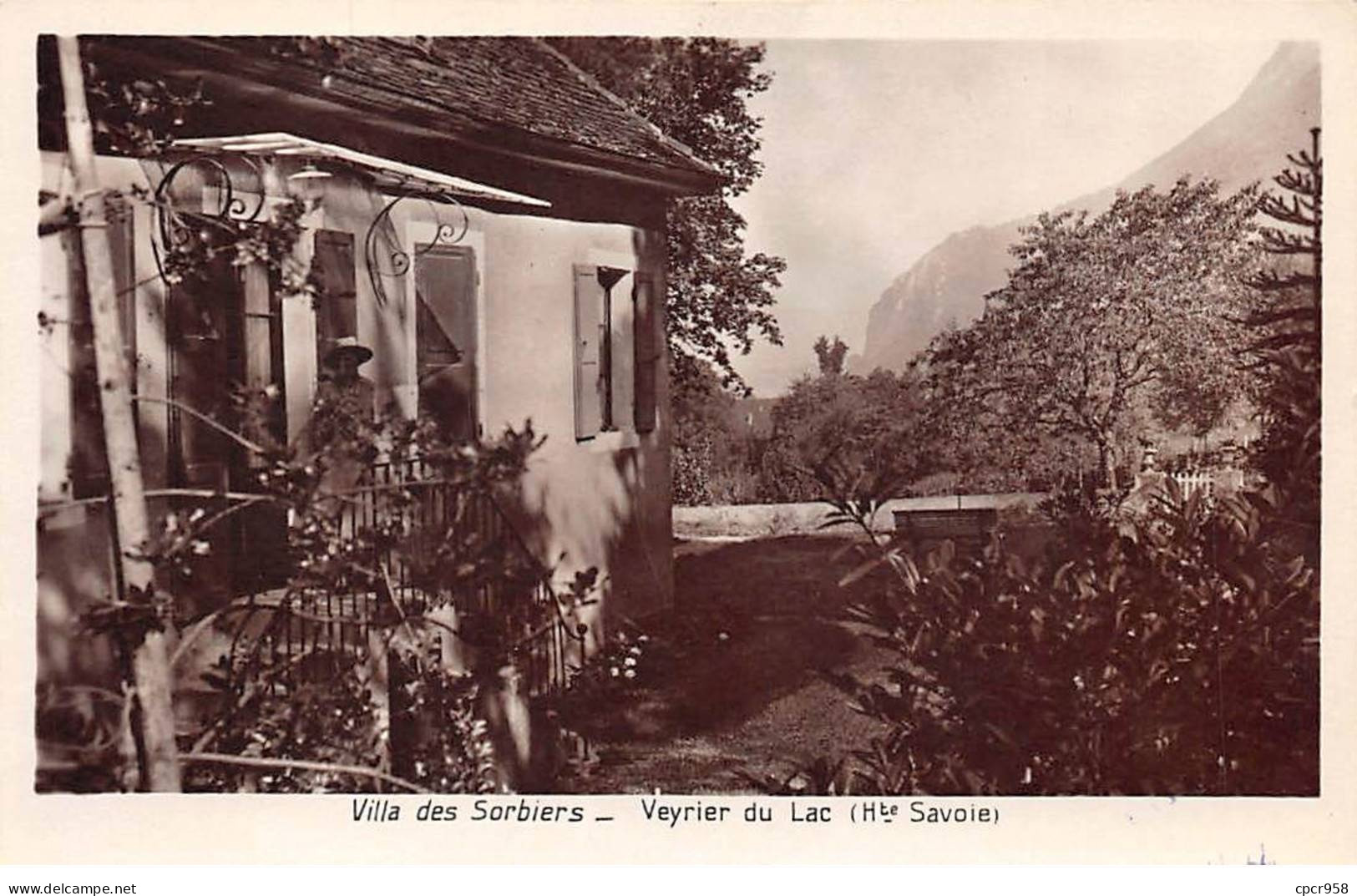 74 - VEYRIER DU LAC - SAN40175 - Villa Des Sorbiers - Veyrier