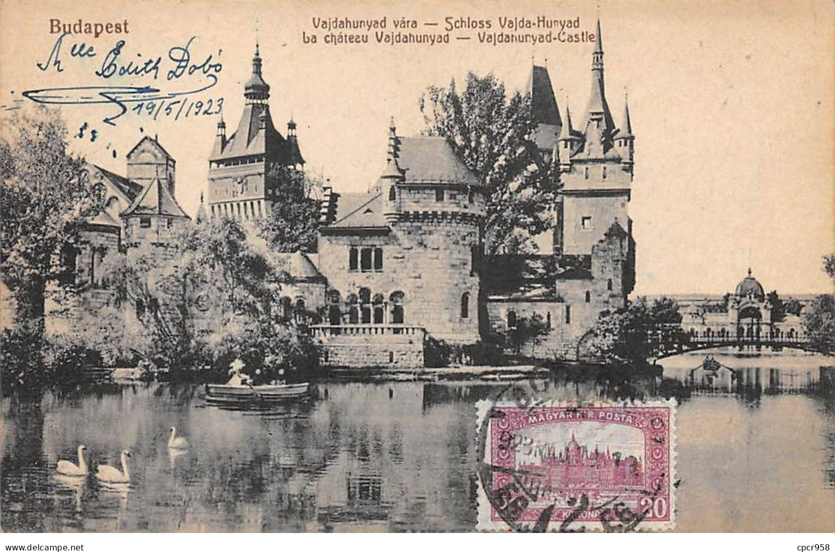HONGRIE - BUDAPEST - SAN31427 - Le Château Vajdahunyad - Ungheria