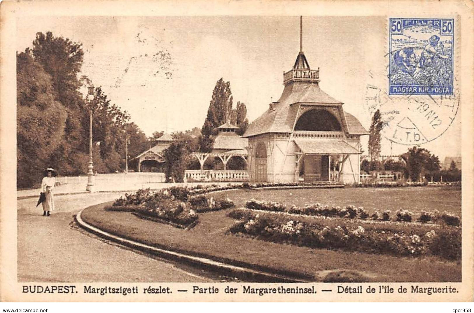 HONGRIE - BUDAPEST - SAN31424 - Détail De L'Ile De Marguerite - Ungheria