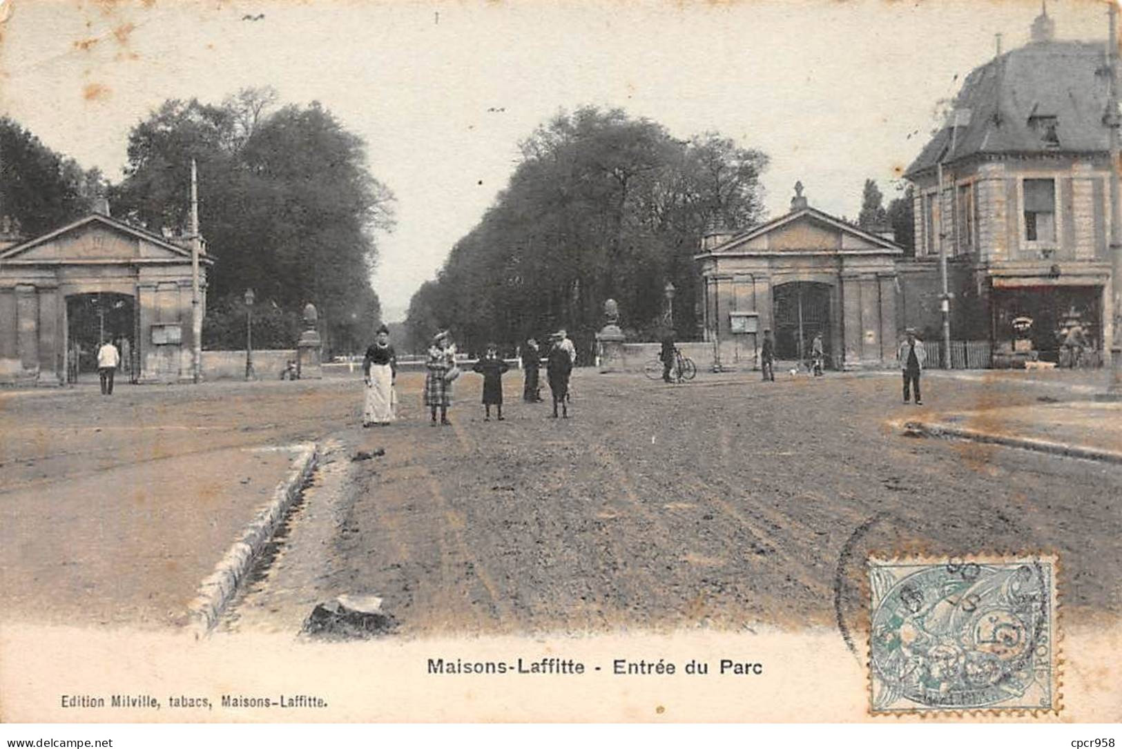 78 - MAISON LAFFITTE - SAN30010 - Entrée Du Parc - Maisons-Laffitte