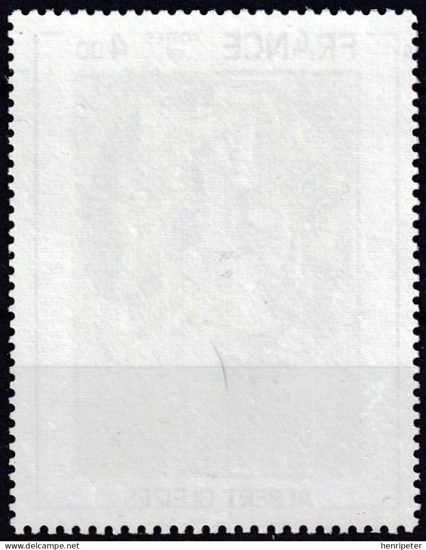 Timbre-poste Gommé Dentelé Neuf** Série Artistique ALBERT GLEIZES Composition - N° 2137 (Yvert Et Tellier) - France 1981 - Unused Stamps