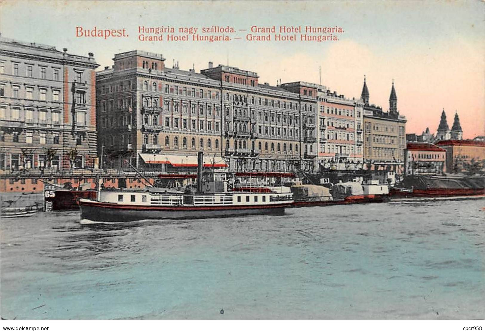 HONGRIE - BUDAPEST - SAN31420 - Grand Hotel Hungaria - Ungheria