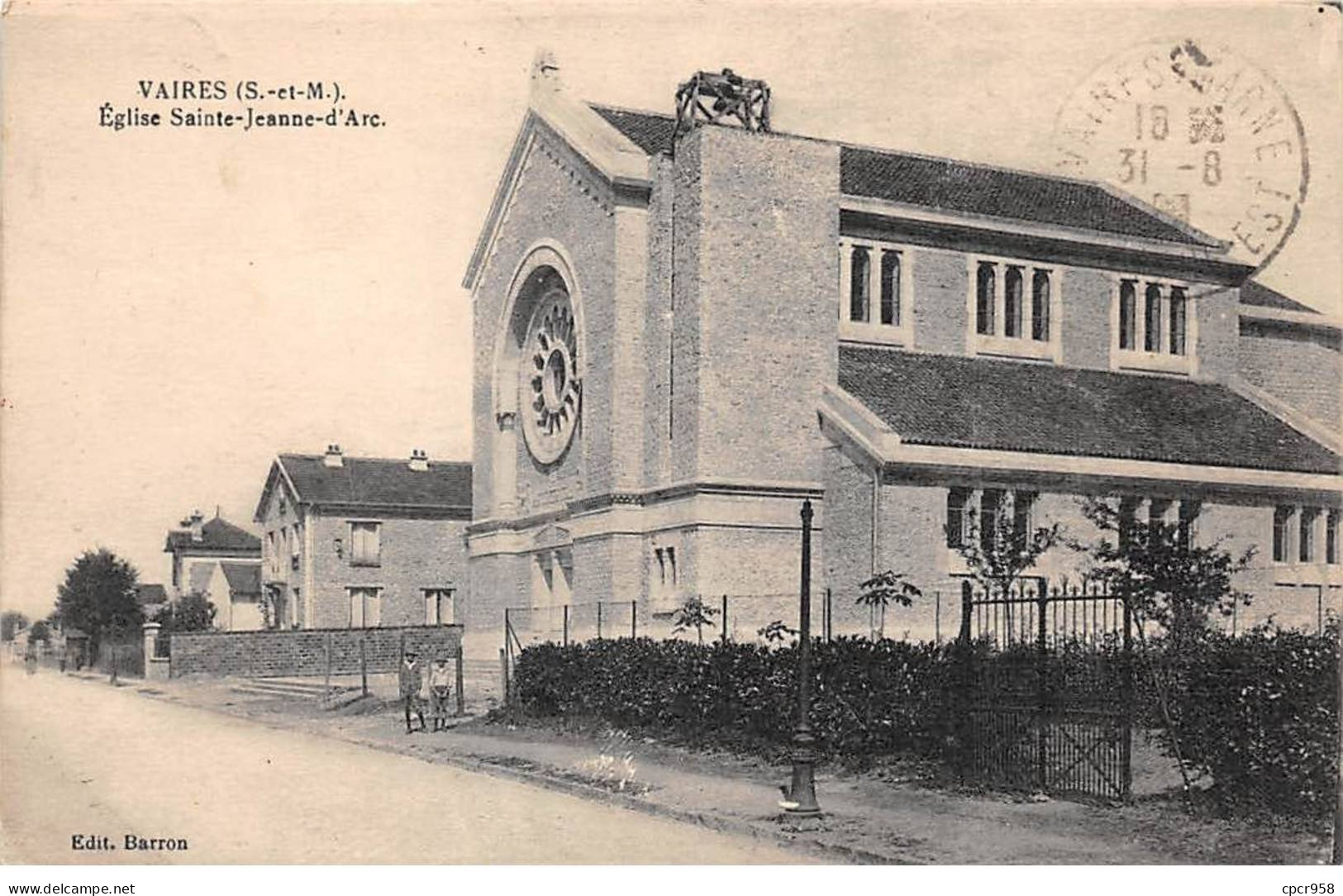 77.AM17488.Vaires Sur Marne.Eglise Sainte Jeanne D'Arc - Vaires Sur Marne