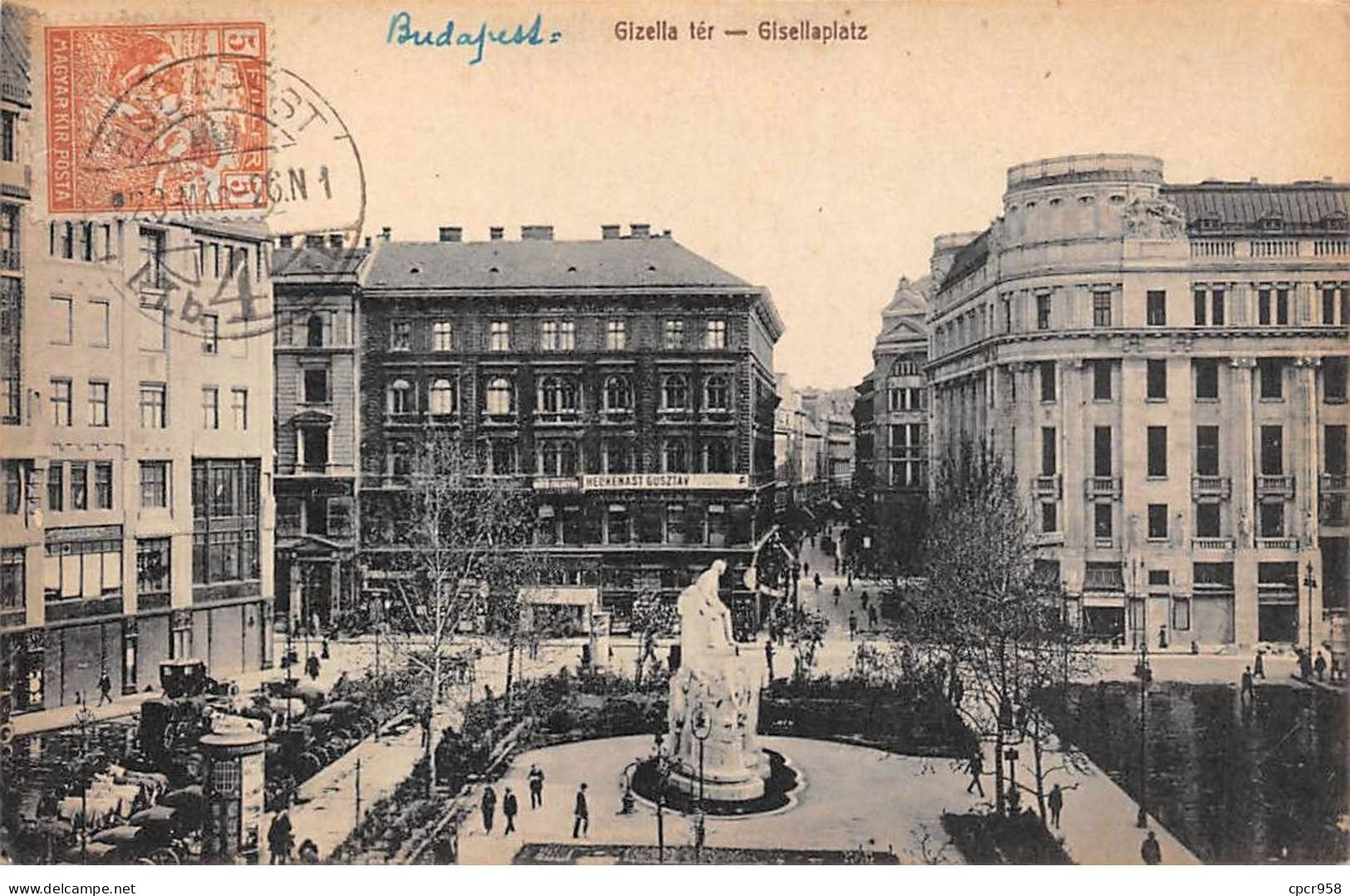 HONGRIE - BUDAPEST - SAN31419 - Gisellaplatz - Ungheria