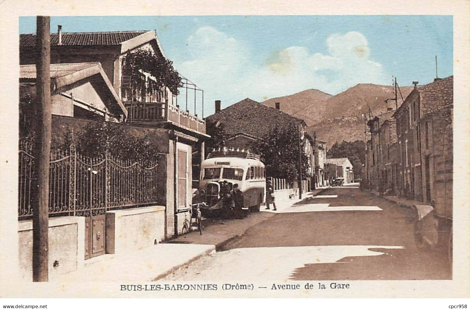 26.AM16976.Buis-les-Maronnies.Avenue De La Gare.Autobus - Buis-les-Baronnies