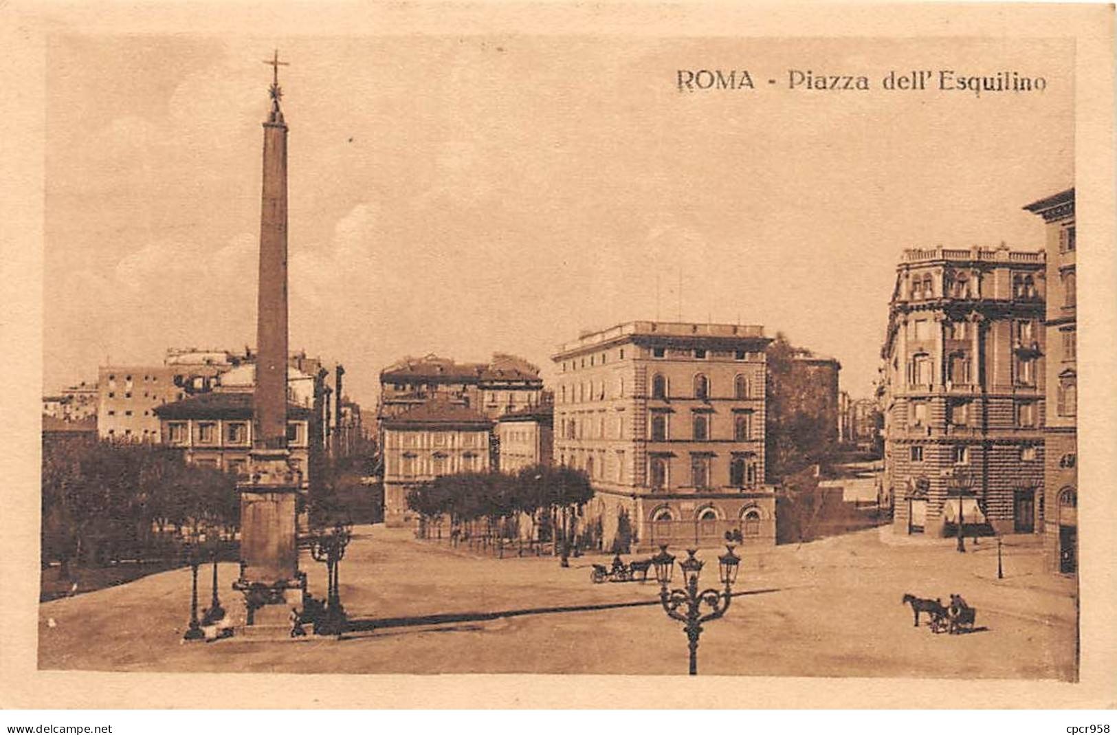 ITALIE - SAN40730 - ROMA - Piazza Dell'Esquilino - Orte & Plätze