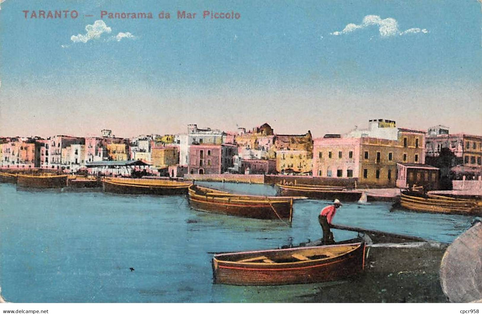 ITALIE - SAN40726 - TARANTO - Panorama Da Mar Piccolo - Taranto