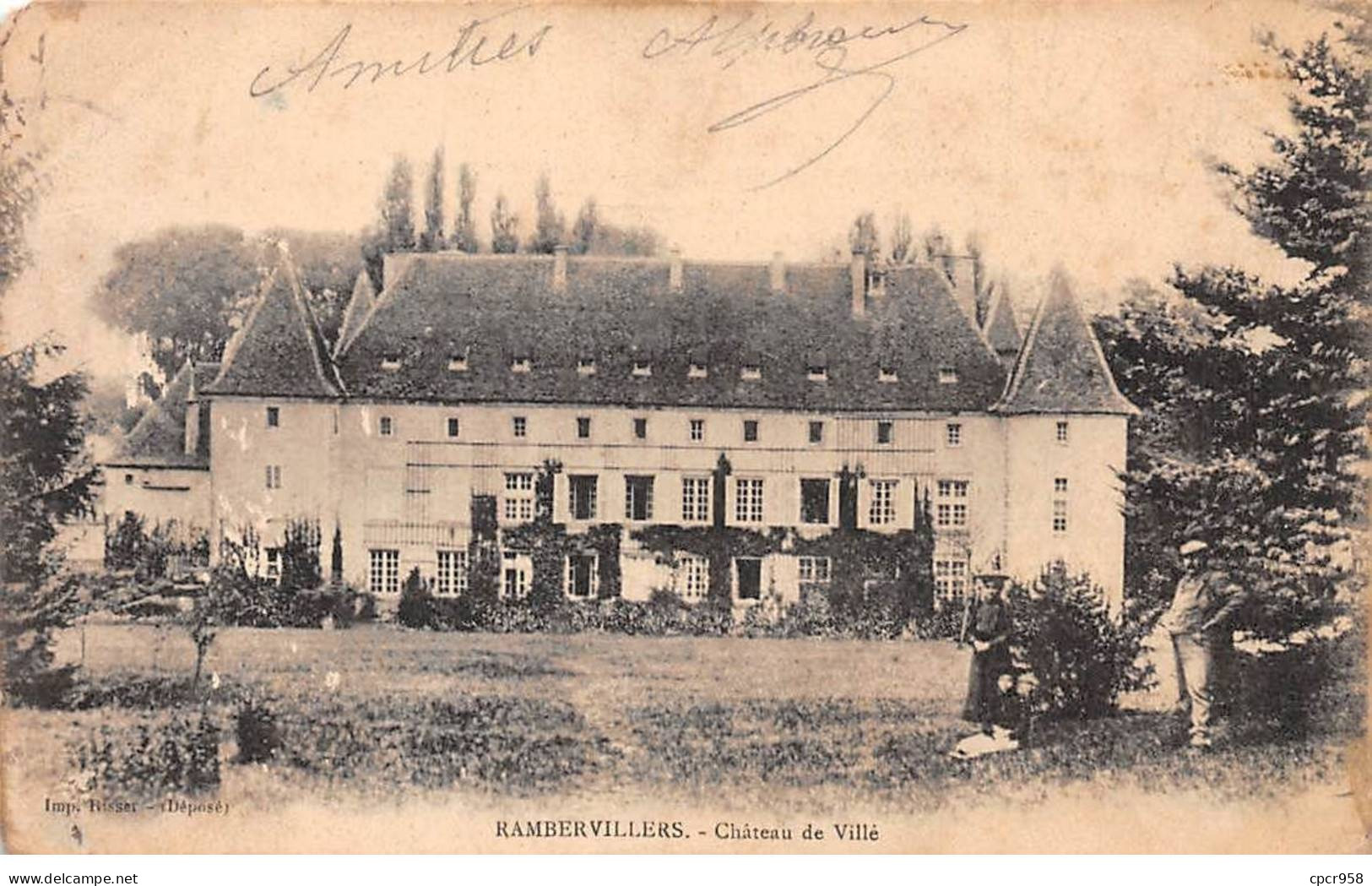 88 - RAMBERVILLERS - SAN40400 - Château De Villé - Rambervillers