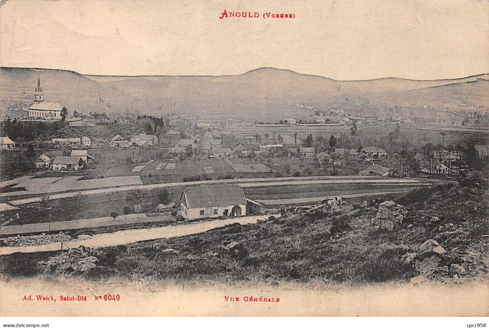 88 - ANOULD - SAN40444 - Vue Générale - Anould