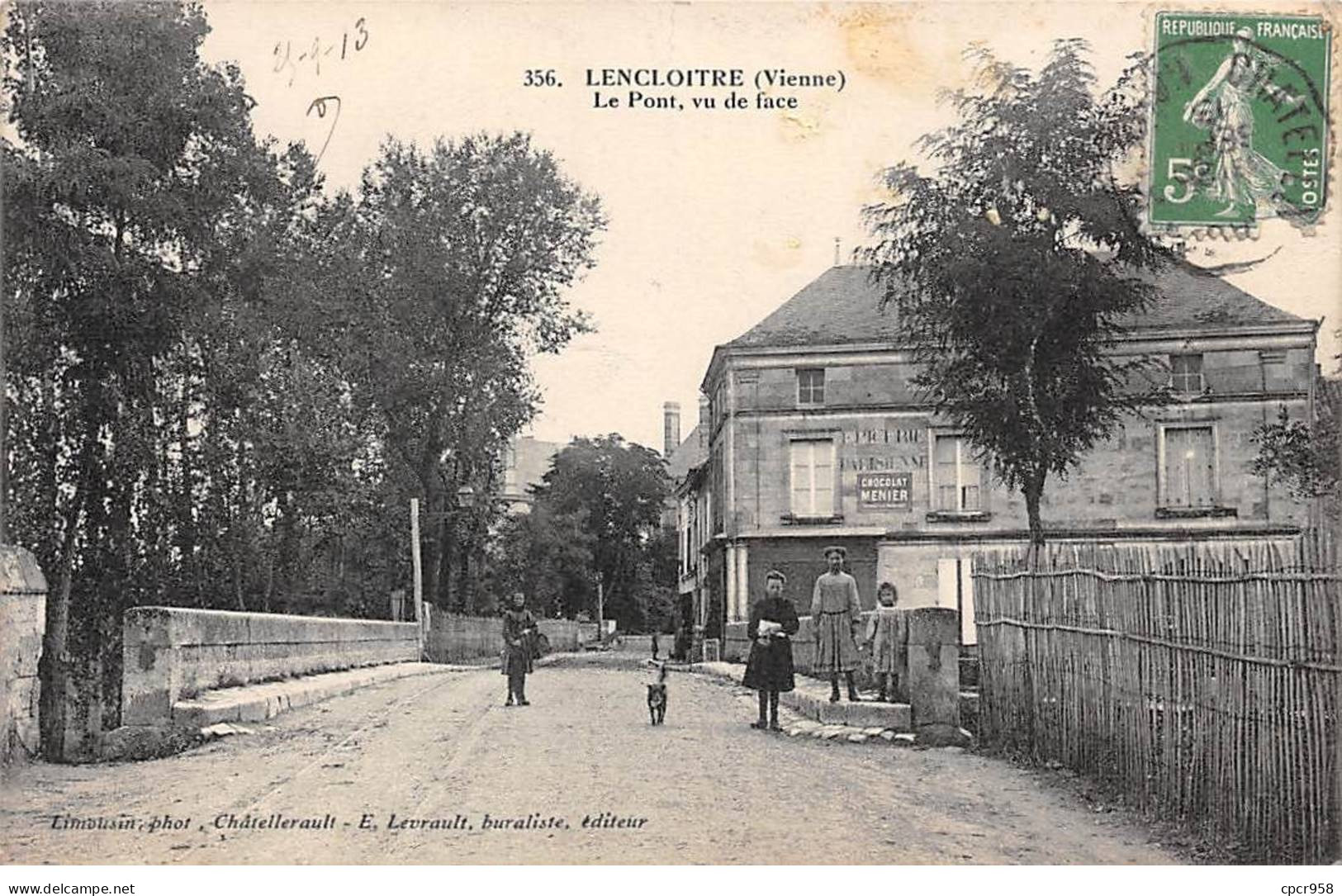 86 - LENCLOITRE - SAN40391 - Le Pont, Vu De Face - Lencloitre