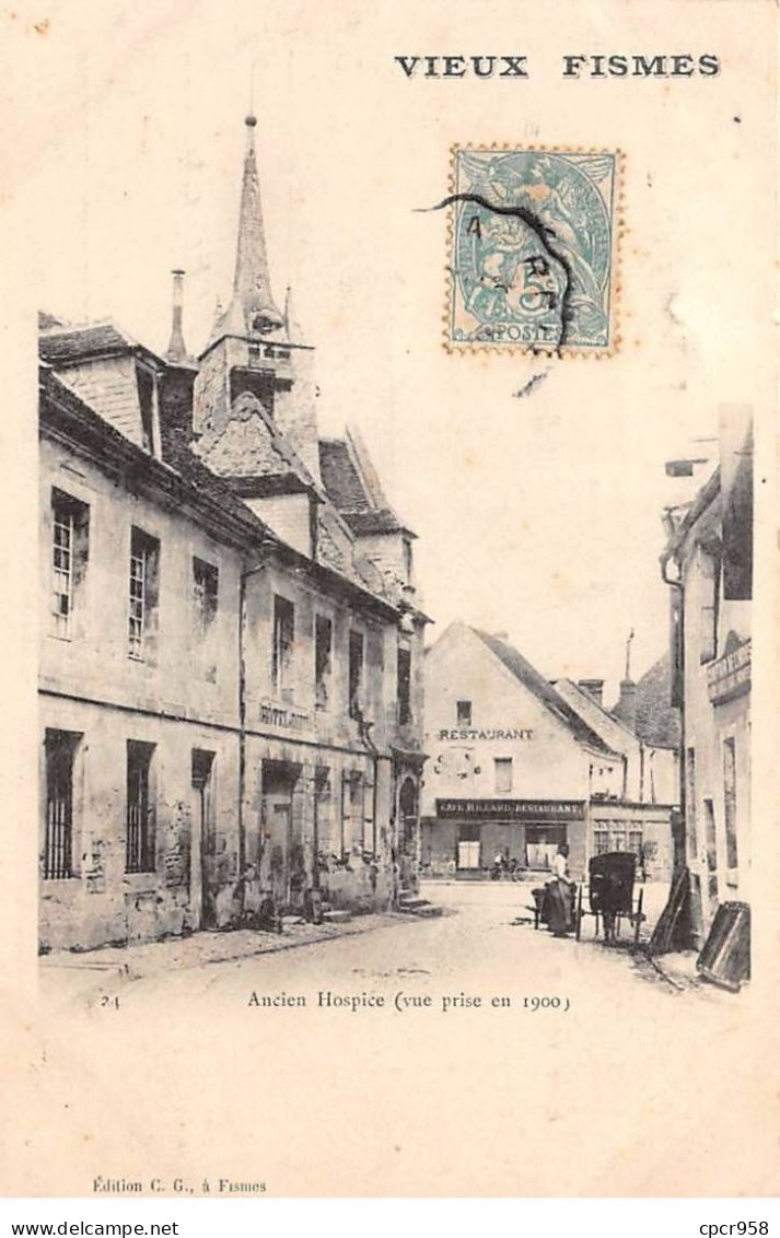 51 - FISMES - SAN41351 - Vieux Fismes - Anciens Hospice (vue Prise En 1900) - Fismes