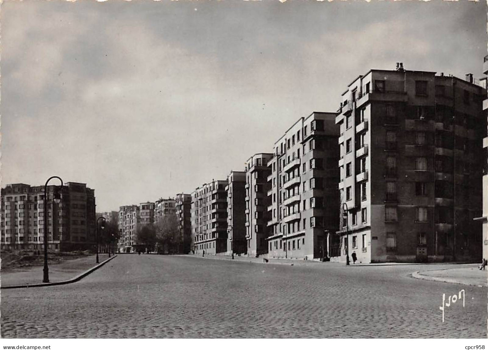 75019 - PARIS - SAN41586 - Les Nouveaux Quartiers De La Porte Brunet - Boulevard D'Indochine - CPSM 15x10 Cm - Arrondissement: 19