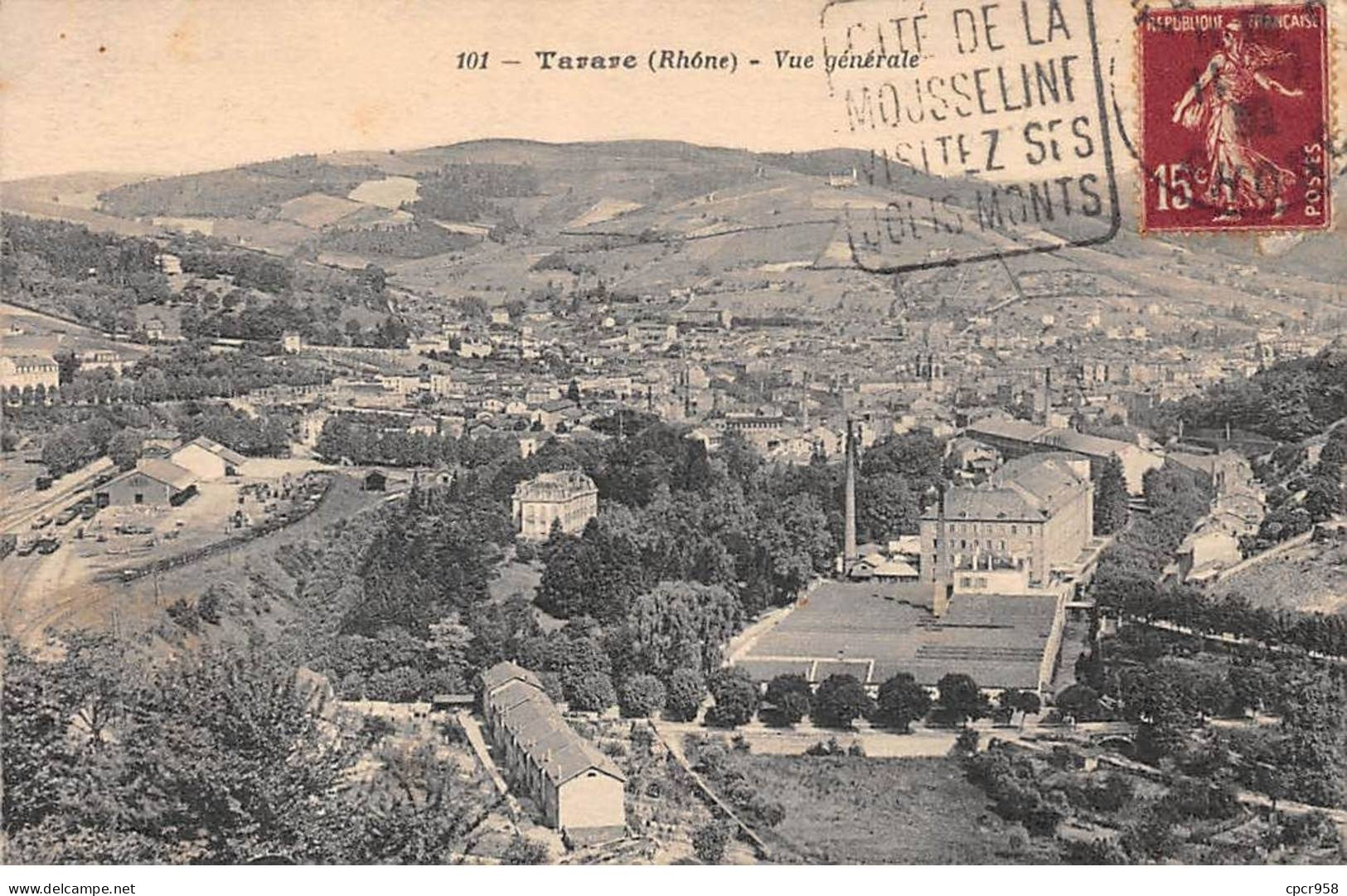 69 - TARARE - SAN41557 - Vue Générale - Tarare