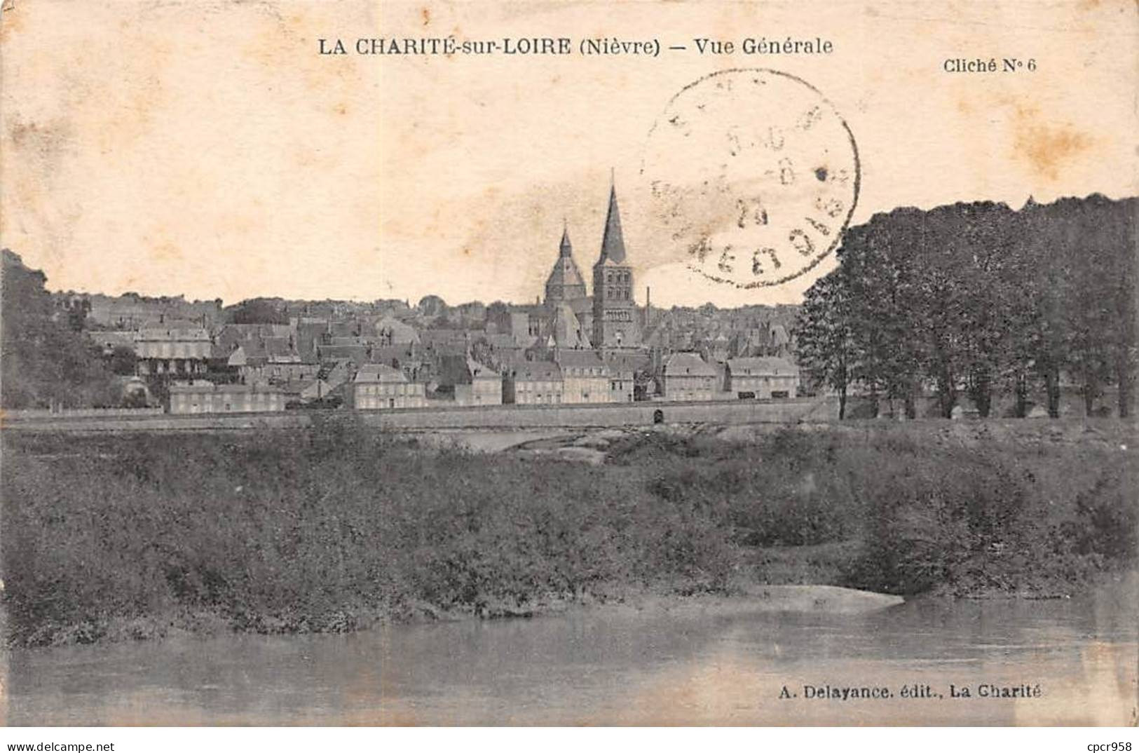 58 - LA CHARITE SUR LOIRE - SAN41482 - Vue Générale - La Charité Sur Loire