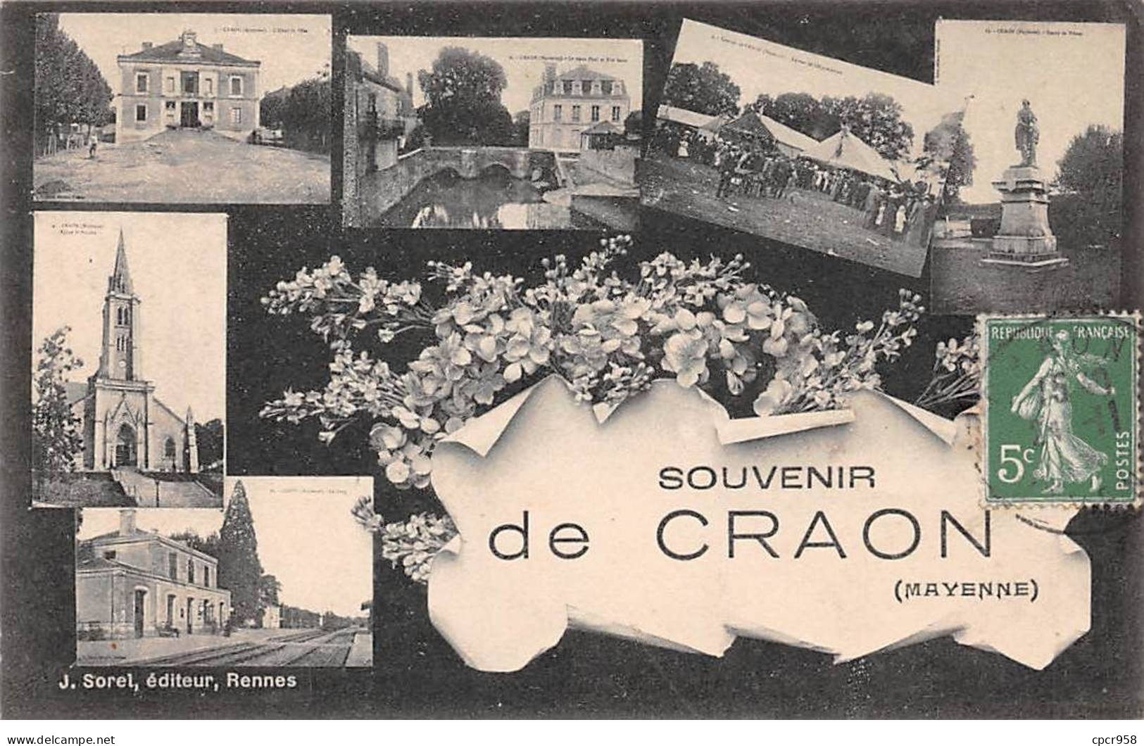 53 - CRAON - SAN33272 - Souvenir De Craon - Craon