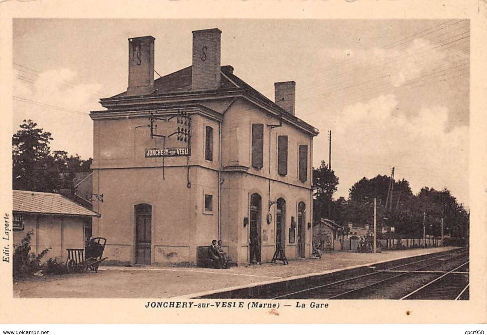 51 - JONCHERY SUR VESLE - SAN33257 - La Gare - Jonchery-sur-Vesle