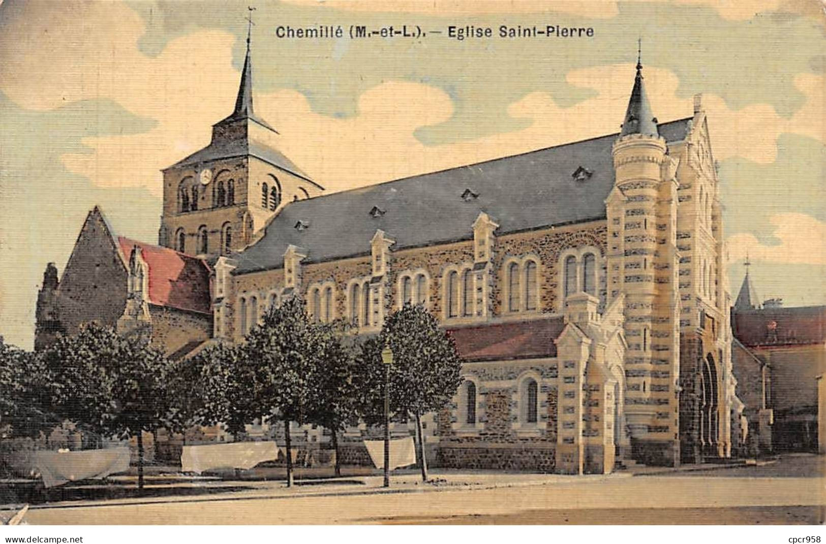 49 - CHEMILLE - SAN33205 - Eglise Saint Pierre - Chemille