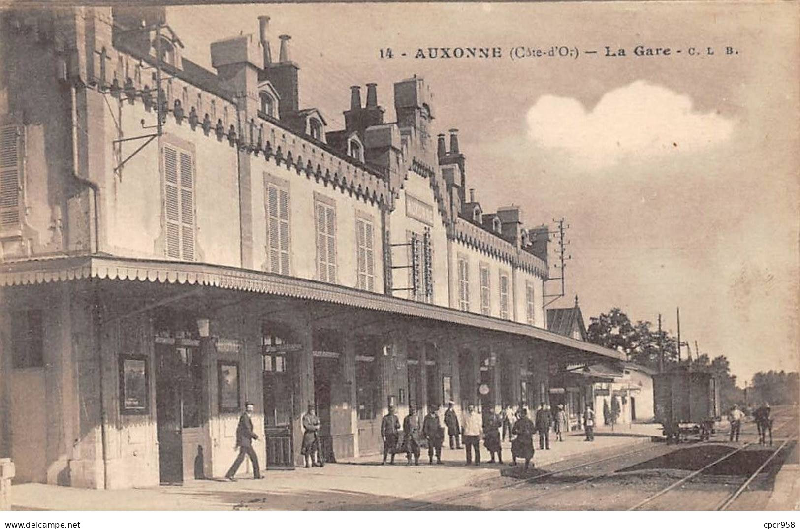 21 - AUXONNE - SAN33011 - La Gare - Auxonne