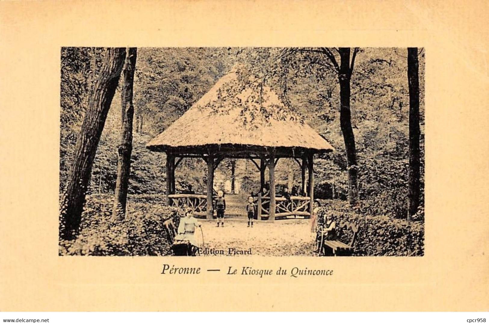 80 - PERONNE - SAN41662 - Le Kiosque Du Quinconce - Peronne