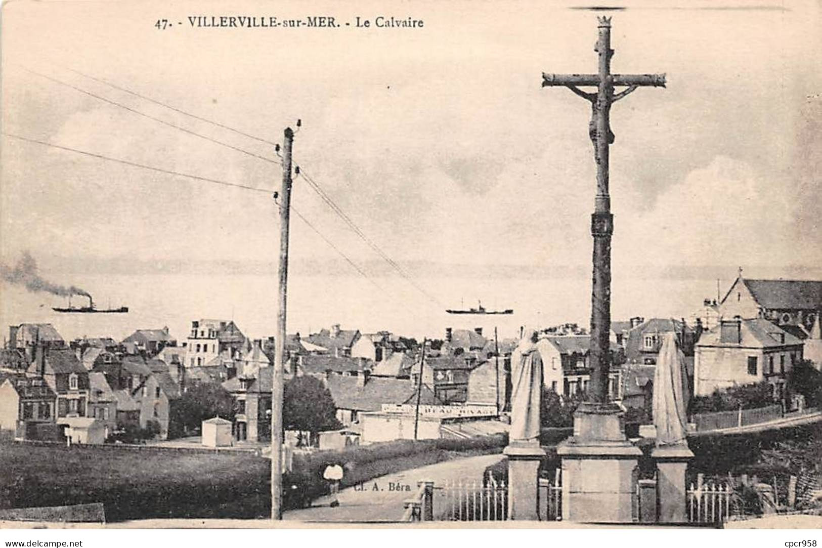 14 -  VILLERVILLE SUR MER - SAN41941 - Le Calvaire - Villers Sur Mer