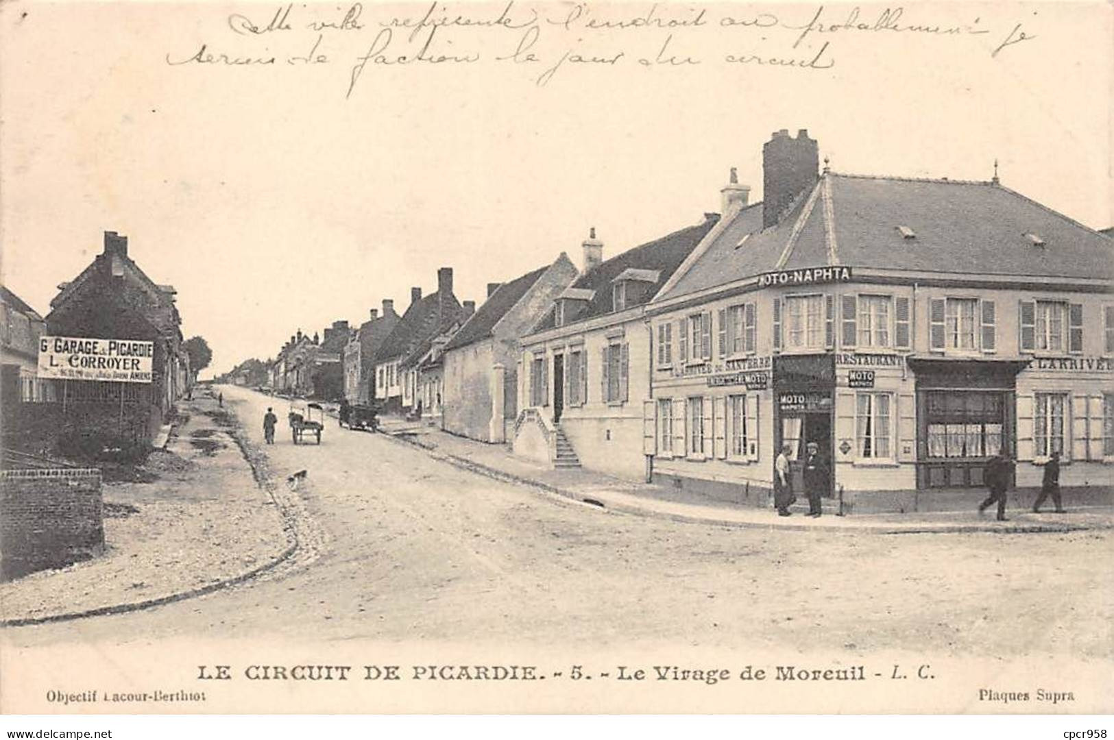 80 - MOREUIL - SAN41692 - Le Circuit De Picardie - Le Virage De Moreuil - Moreuil