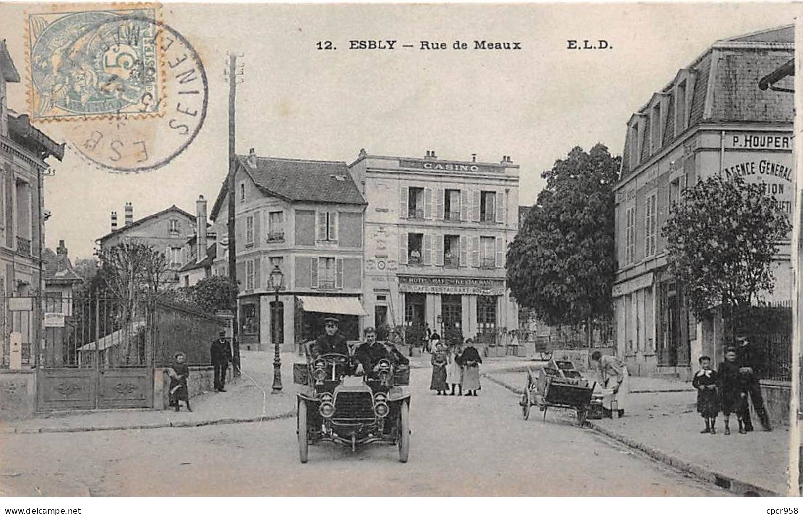 77 - ESBLY - SAN41635 - Rue De Meaux - Esbly