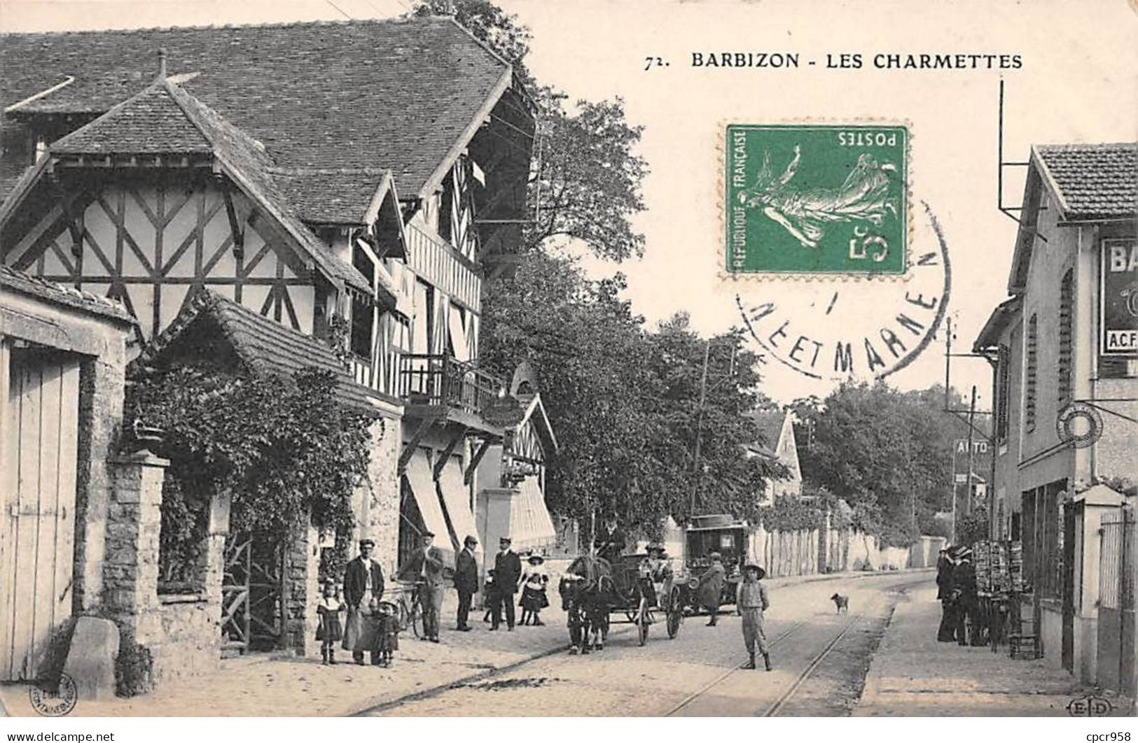 77 - BARBIZON - SAN41626 - Les Charmettes - Barbizon