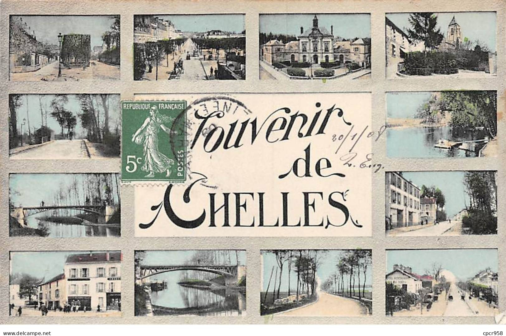 77 - CHELLES - SAN41612 - Souvenir De Chelles - Chelles