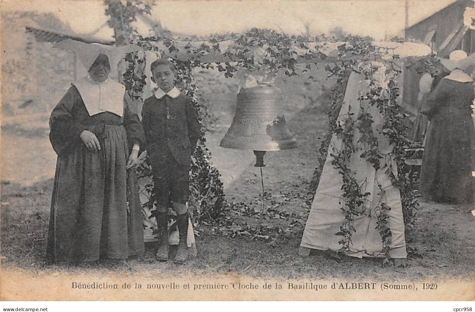 80 - ALBERT - SAN33643 - Bénédiction De La Nouvelle Et Première Cloche De La Basilique - Albert