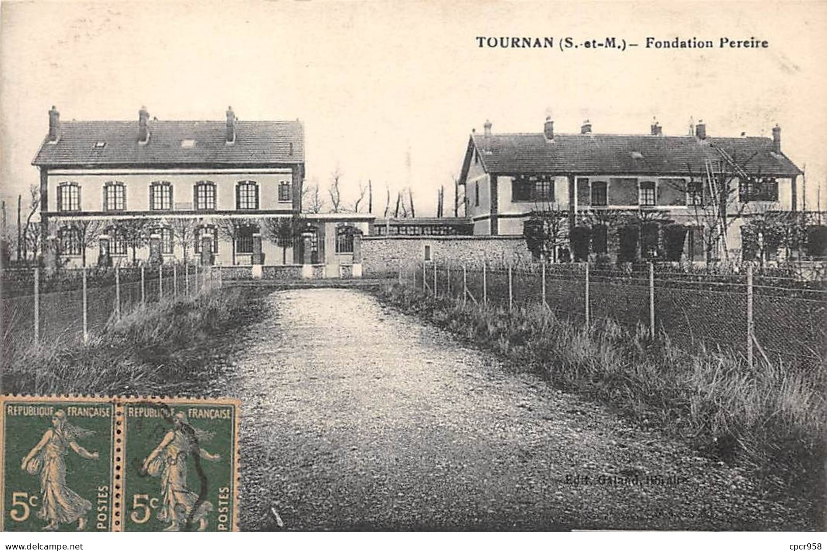 77 - TOURNAN - SAN33587 - Fondation Pereire - Tournan En Brie