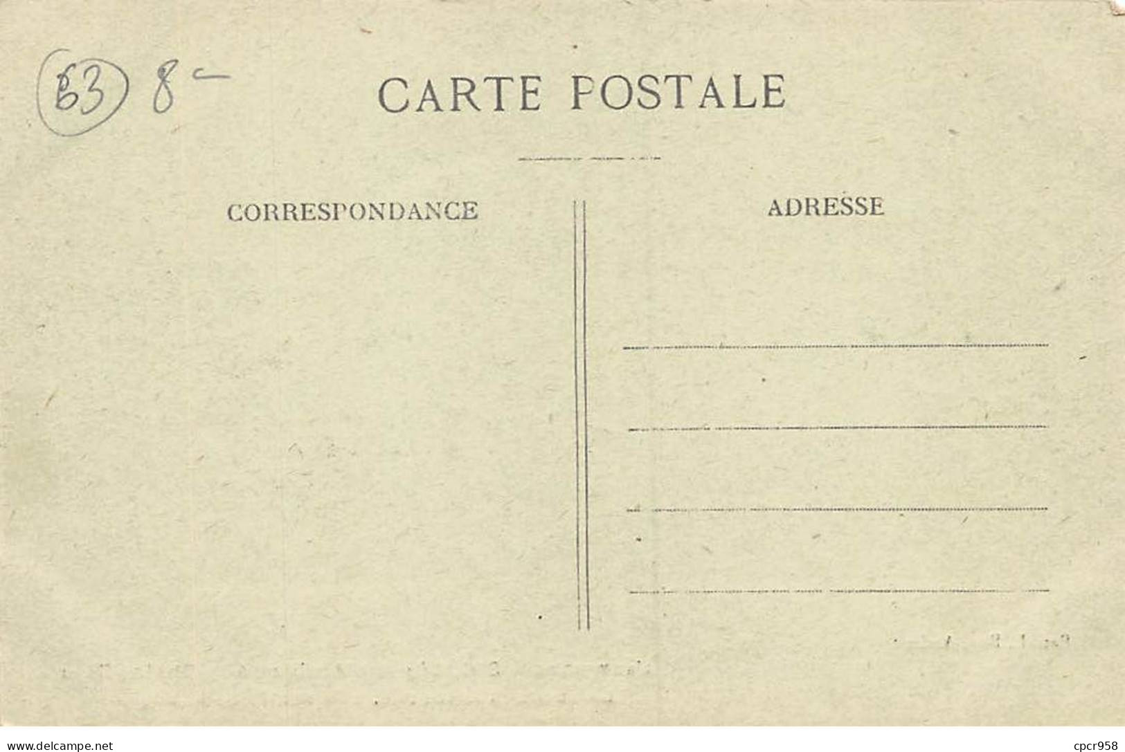 63 - AMBERT - SAN33394 - Ligne D'Ambert à La Chaise Dieu - La Route Et Le Tunnel à La Sortie De La Sagne - Ambert