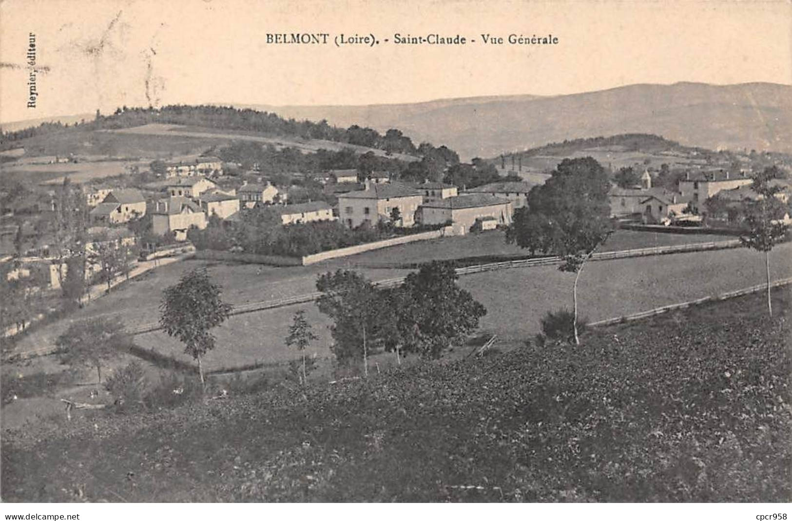 42 - BELMONT - SAN33178 - Vue Générale - Saint Claude - Belmont De La Loire