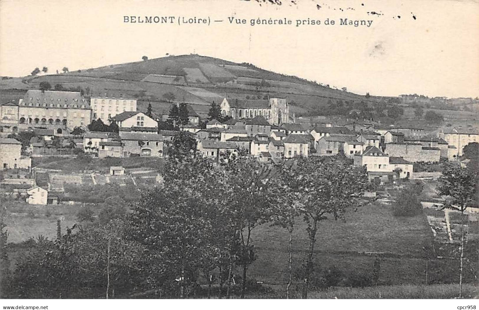 42 - BELMONT - SAN33177 - Vue Générale Prise De Magny - Belmont De La Loire