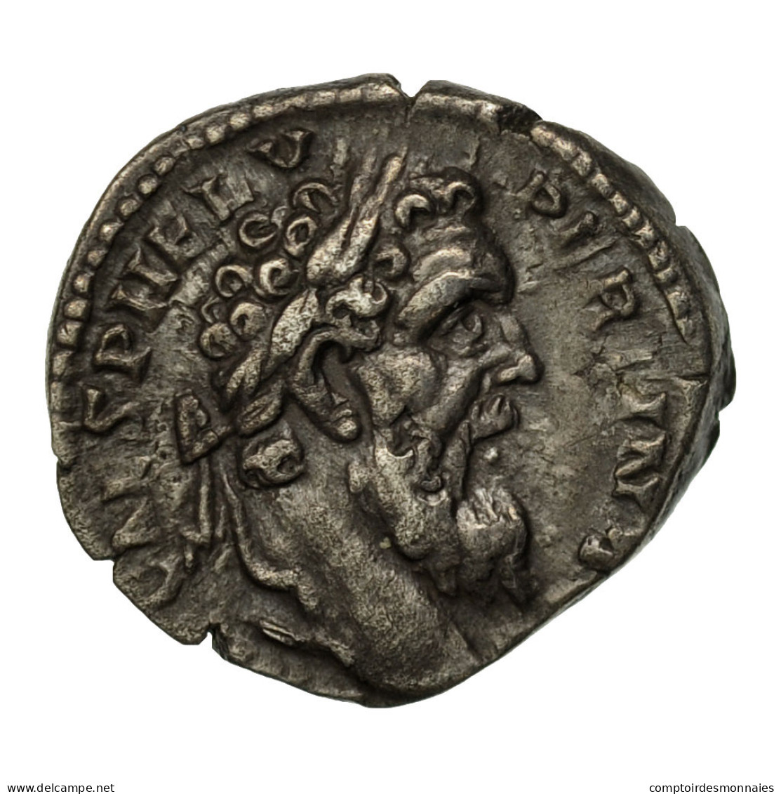 Monnaie, Pertinax, Denier, 193, Roma, Rare, TTB, Argent, RIC:4a - The Severans (193 AD Tot 235 AD)