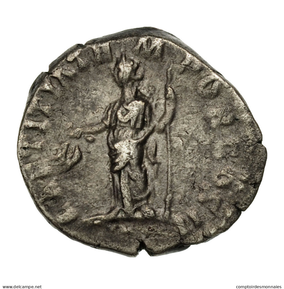 Monnaie, Pertinax, Denier, 193, Roma, Rare, TTB, Argent, RIC:4a - La Dinastia Severi (193 / 235)