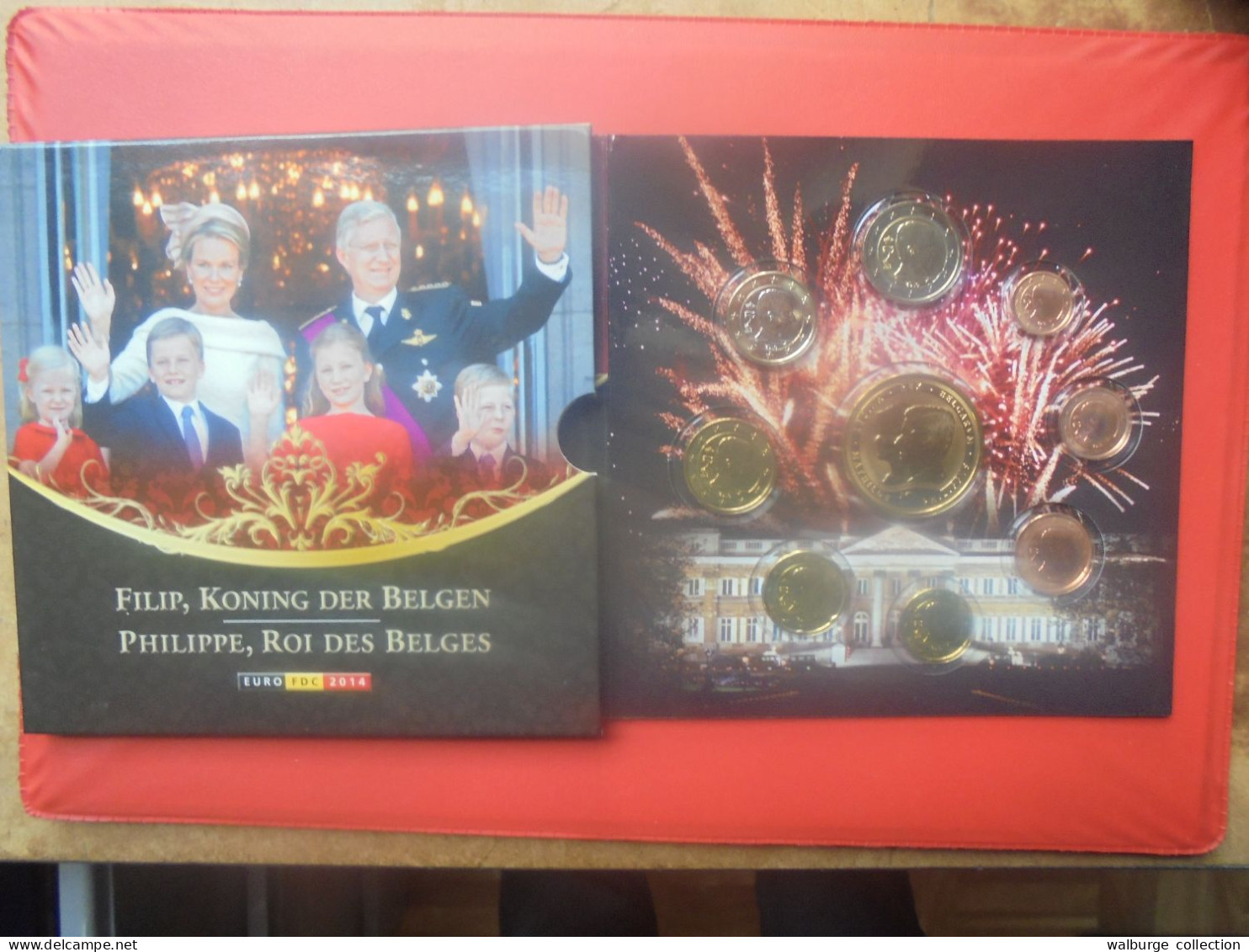 +++PRIX CADEAU+++BELGIQUE FDC 2014 "Philippe 1er" ( PRESENTATION UNIQUE D'UNE SEULE SEMAINE !) - Belgium