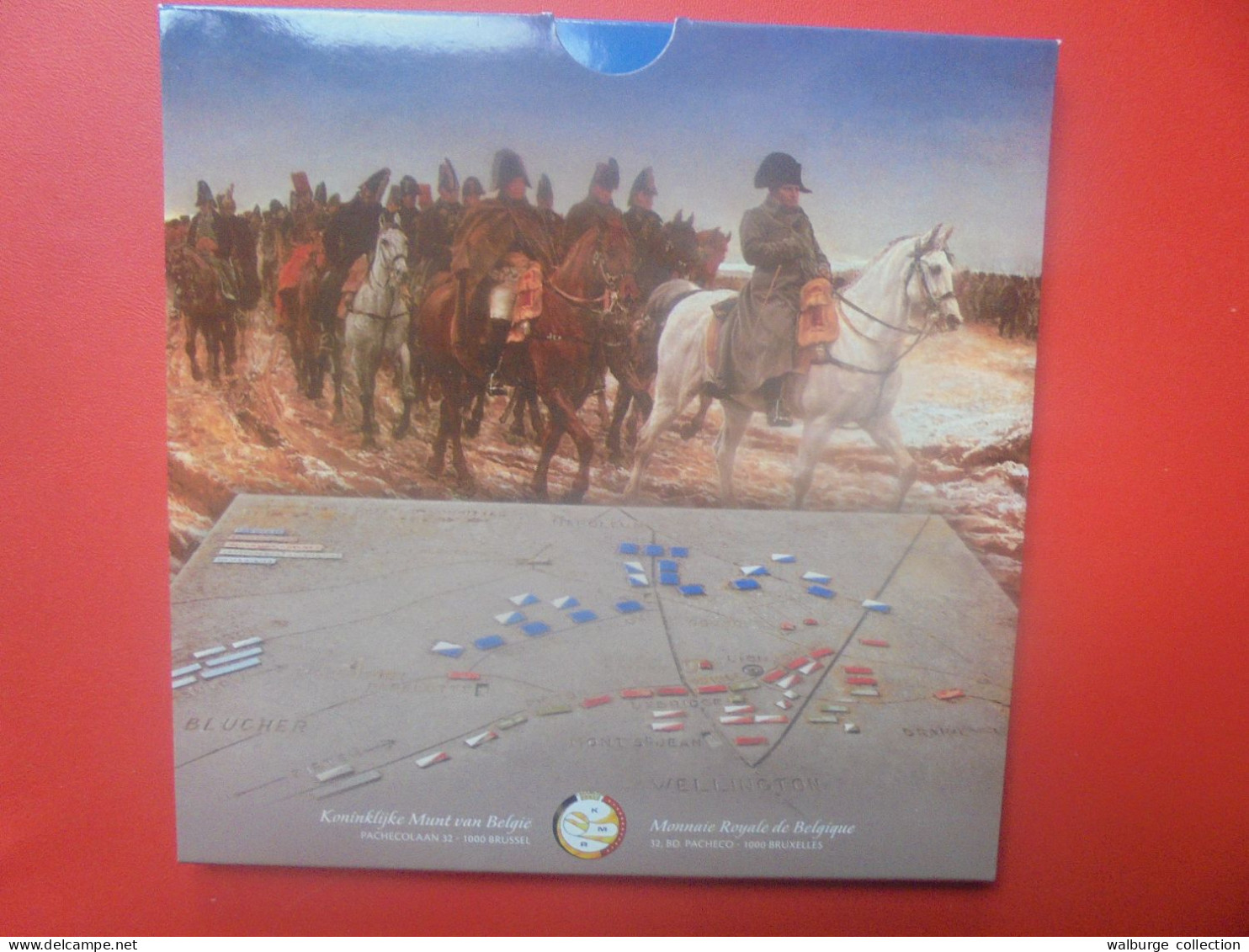 +++PRIX CADEAU+++BELGIQUE FDC 2015 "WATERLOO" ( PRESENTATION UNIQUE D'UNE SEULE SEMAINE !) - Belgium