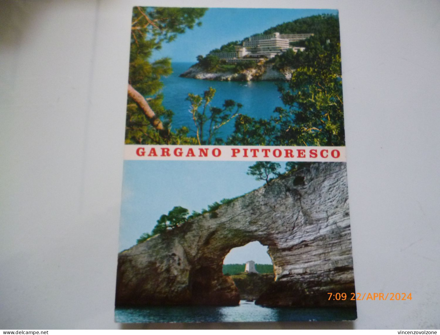 Cartolina Viaggiata "GARGANO PITTORESCO" Vedutine 1983 - Foggia