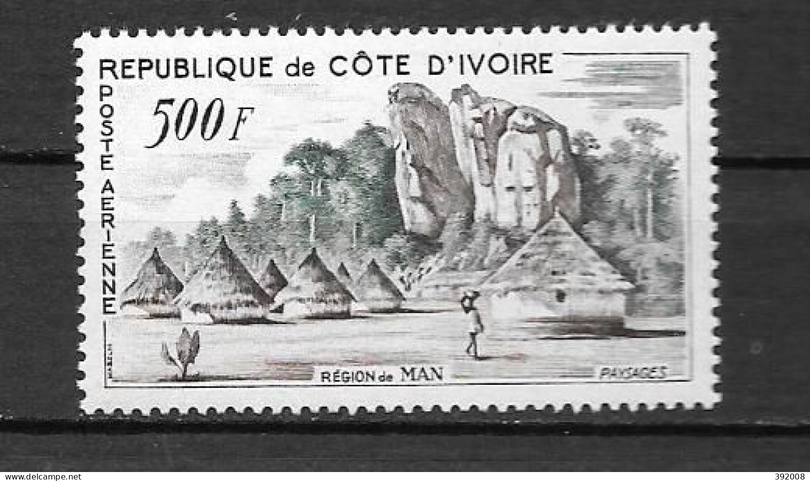 PA - 1962 - N ° 24* MH - Région De Man - Côte D'Ivoire (1960-...)