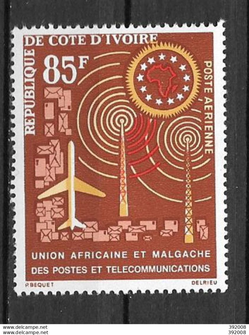 PA - 1963 - N ° 29** MNH - 2 Ans UAMPT - Côte D'Ivoire (1960-...)