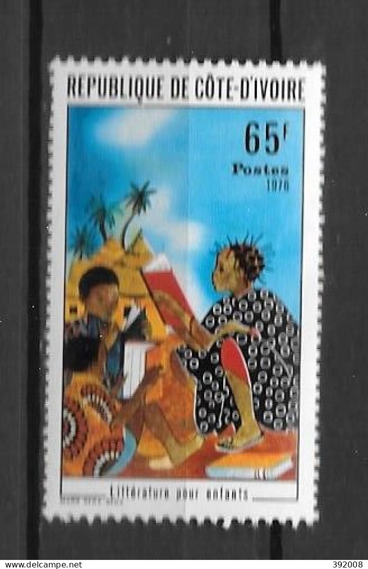 1976 - N° 405**MNH - Littérature Pour Enfants - 1 - Ivory Coast (1960-...)