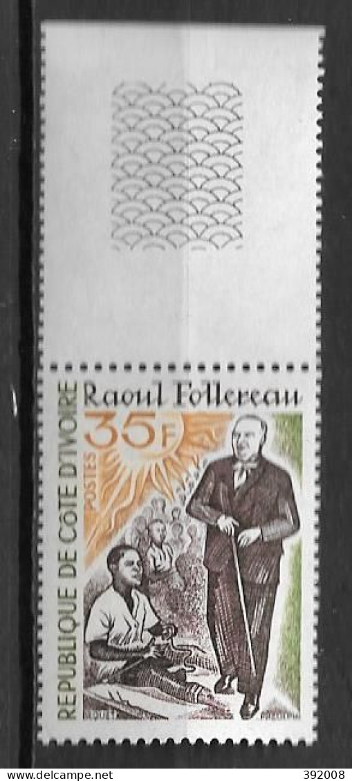 1974 - N° 380**MNH - Raoul Follereau - 2 - Ivoorkust (1960-...)