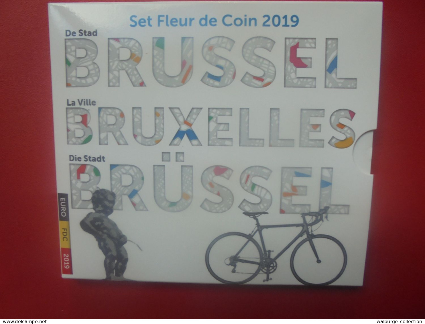 +++PRIX CADEAU+++BELGIQUE FDC 2019 "BRUXELLES" ( PRESENTATION UNIQUE D'UNE SEULE SEMAINE !) - België