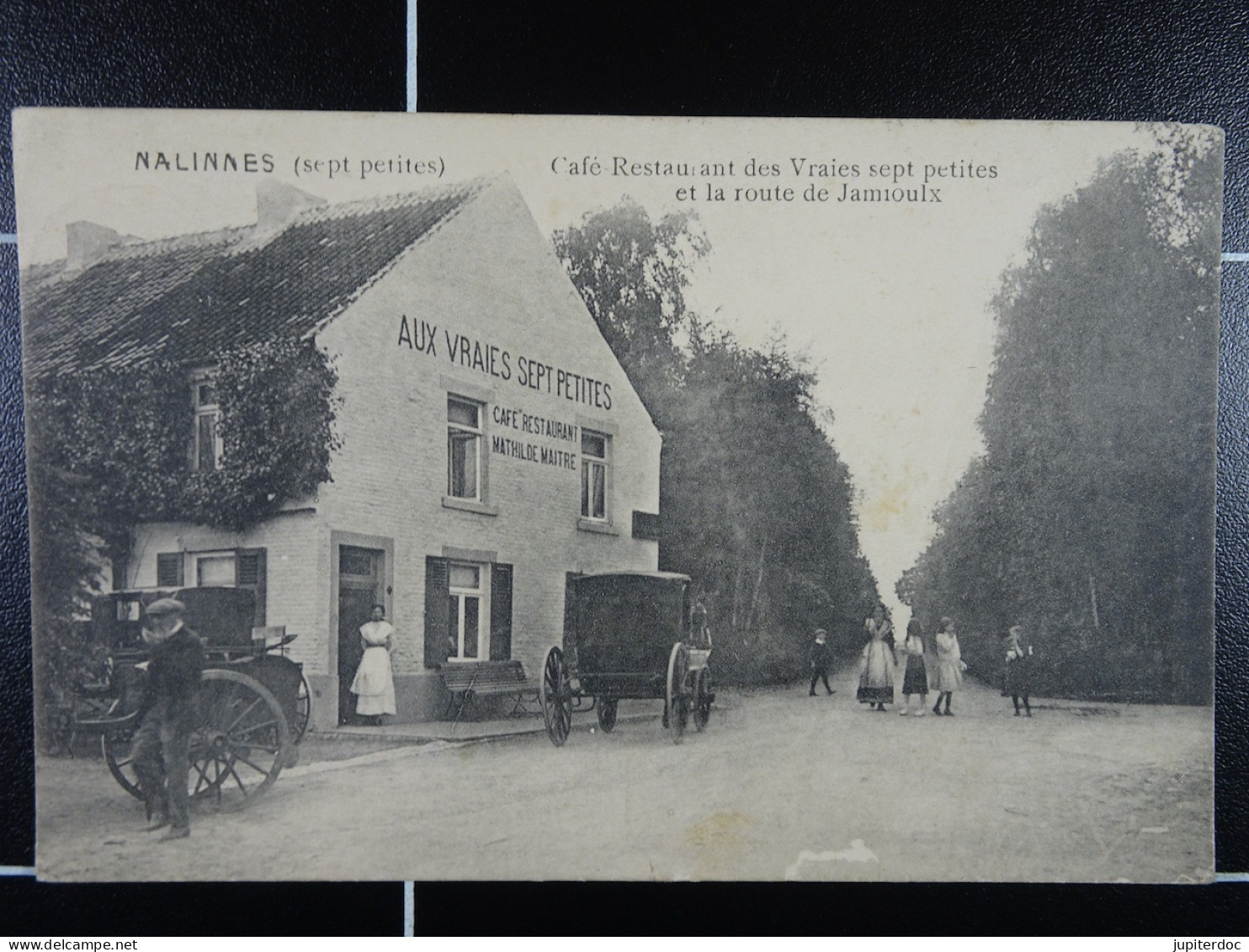 Nalinnes (sept Petites) Café Restaurant Des Vraies Sept Petites Et La Route De Jamioulx - Ham-sur-Heure-Nalinnes